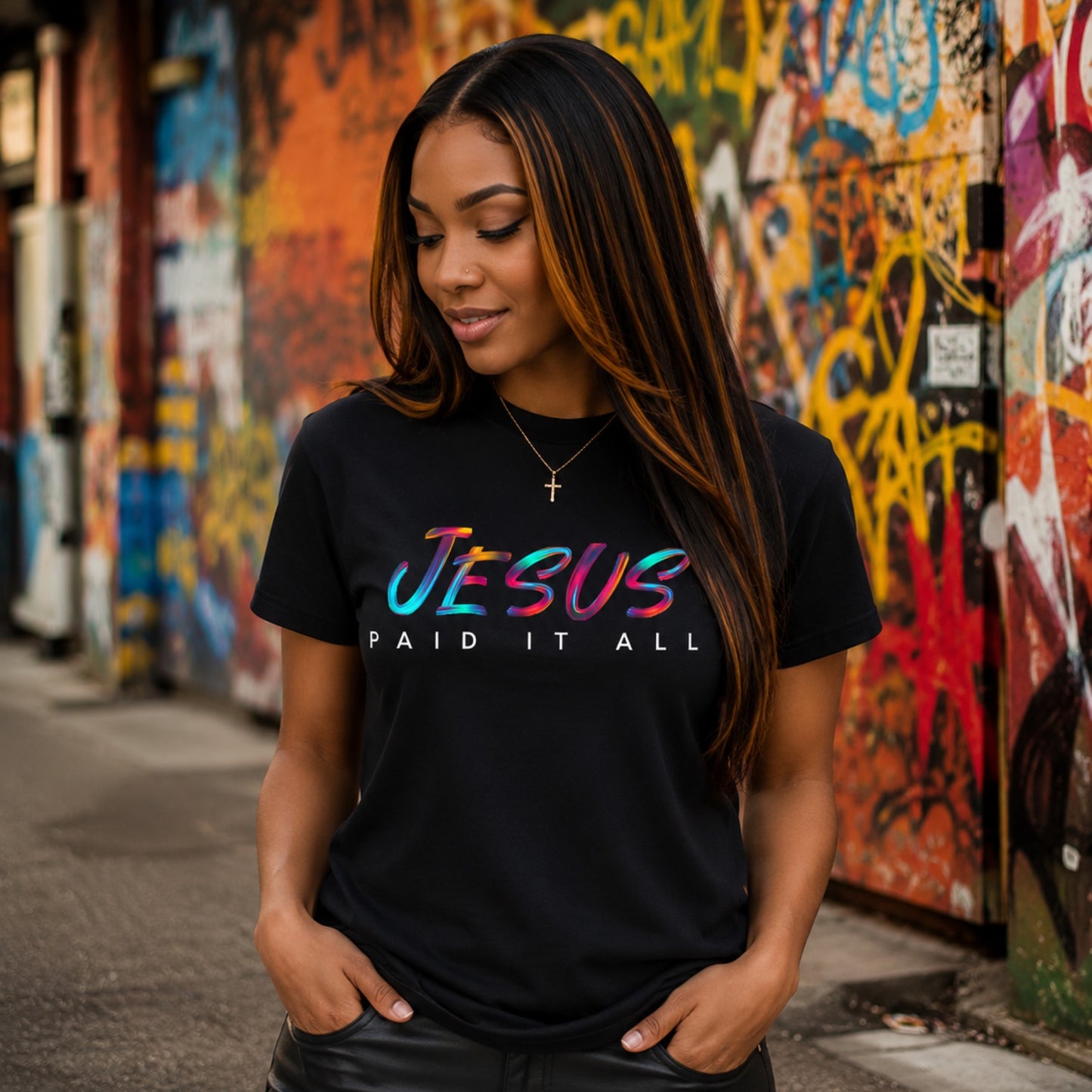 Jesus Paid It All - Unisex Tee