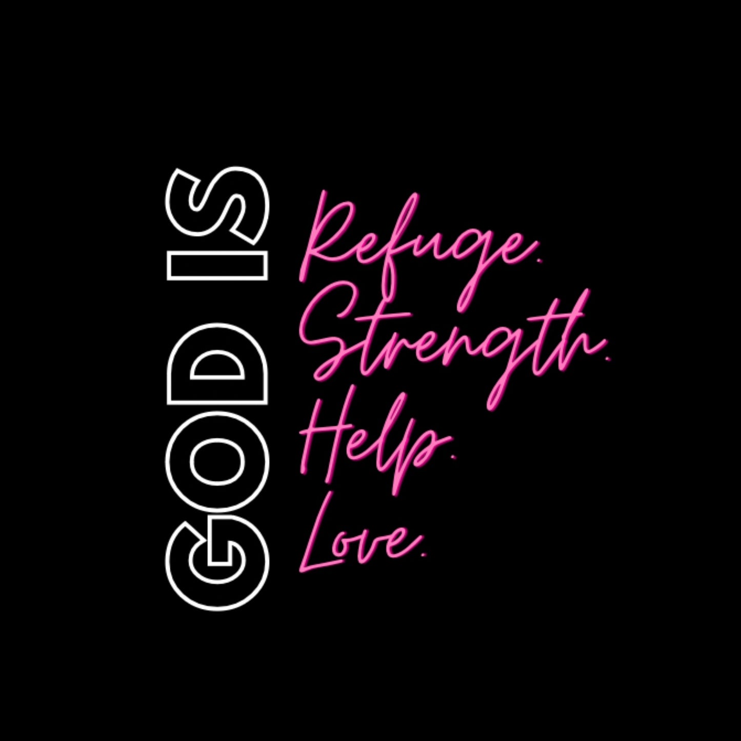 God Is - Tee